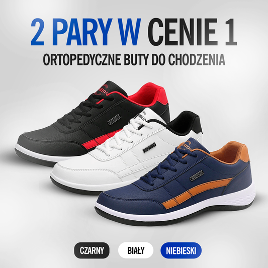 2 Pary w Cenie 1 – OrthoX Ortopedyczne Buty do Chodzenia